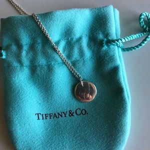Tiffany & Co “C initial” necklace